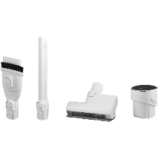 Пылесос вертикальный Polaris Fusion PVCS 4010 белый, питание от аккумулятора, 150 Вт, уборка сухая/влажная, пылесборник 0.45 л