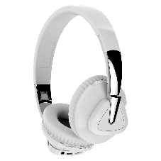 Беспроводные/проводные наушники More Choice HW33 белый, накладные, Bluetooth + проводной, до 10 ч