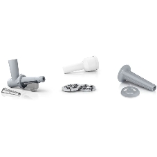 Мясорубка электрическая Bosch MFW2515W белый, 1500 Вт, 1.7 кг/мин, защита от перегрузки, насадки - 4