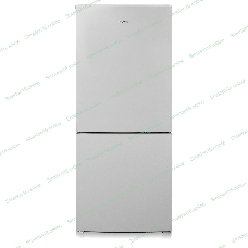 Холодильник Бирюса Б-M6041 металлик двухкамерный 183/85л морозилка снизу