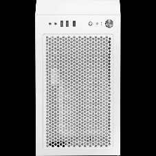 Компьютерный корпус без блока питания PCCooler LM300 ARGb WH, Tempered Glass Mid Tower, белый, ABS, TG, SPCC, 1x120мм ARGb mATX, ITX 170/330/mm 2x2.5