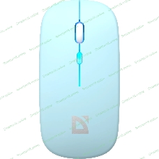 Мышь беспроводная Defender Coda MB-261 голубой, 1600 dpi, радиоканал, Bluetooth, USB, кнопки - 4