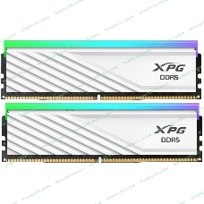 Оперативная память XPG Lancer Blade RGB, DDR5, 32GB (2x16 GB), 6000 MHz, CL36, радиатор, RGB, белый