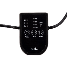 Вентилятор Ballu BIF-8RSO чёрный, настенный, 100 Вт, 6 скоростей, 55 см