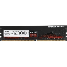 Оперативная память AMD Radeon R9, DDR4, 16GB (1x16GB), 3200MHz, CL16, DIMM, с радиатором, черный