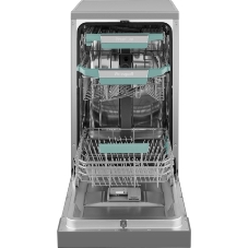 Посудомоечная машина Weissgauff DW 4539 Inverter Touch AutoOpen Inox, серебристый, 44.8 см, 10 компл., сушка конденсационная, 42 дБ, класс A+++