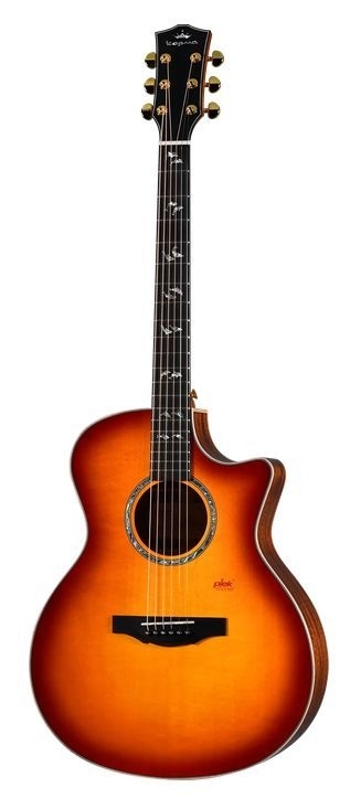 Акустическая гитара Kepma A1-GA-BS цвет Cherry Burst