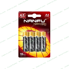 Батарейка Nanfu AA (4шт.) (LR6 4B)