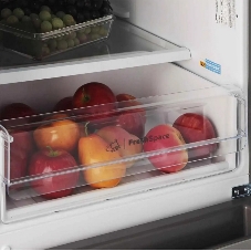 Холодильник Indesit ITS 4180 G серебристый двухкамерный 220/78л морозилка снизу, No Frost