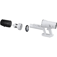Пылесос вертикальный Polaris Fusion PVCS 4010 белый, питание от аккумулятора, 150 Вт, уборка сухая/влажная, пылесборник 0.45 л
