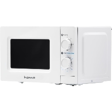 Микроволновая печь Home HMM207BW белый, 20 л, 700 Вт, переключатели — поворотный механизм