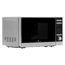 Микроволновая печь General Electronics GE DG420S атласное серебро, 20 л, 700 Вт, переключатели - сенсор, кнопки, поворотный механизм