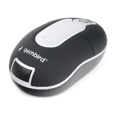 Мышь беспроводная Gembird MUSW-600 черный, 1200 dpi, радиоканал, USB, кнопки - 3