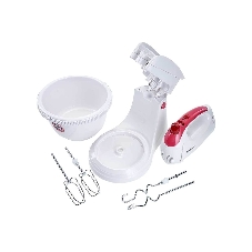 Миксер Delta LUX DL-5071C белый/розовым