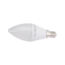 Лампа светодиодная GENERICA LL-C35-12-230-40-E14-G C35 12 Вт свеча 4000К E14 230В