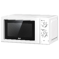 Микроволновая печь BBK 20MWS-731M/W белый, 20 л, 700 Вт, переключатели — поворотный механизм