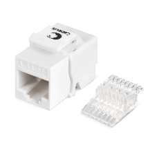 Модуль универсальный Cabeus KJ-RJ45-Cat.5e-Toolless keystone, 1хRJ45(8P8C), Toolless, кат. 5е, неэкр., белый