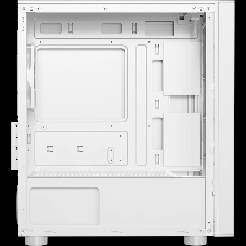 Компьютерный корпус без блока питания PCCooler LM300 ARGb WH, Tempered Glass Mid Tower, белый, ABS, TG, SPCC, 1x120мм ARGb mATX, ITX 170/330/mm 2x2.5