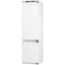 Встраиваемый холодильник Gorenje NRKI519E82WF, 193 см, электронное управление, цифровой дисплей, Wi-Fi, NoFrost Dual, Multiflow 360, контейнер CrispZone с контролем влажности, функция ConvertActive, AdaptTech, MultiAdjust, жесткое крепление, инверторный компрессор, уровень шума 35 дБ