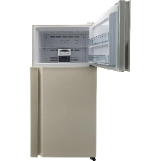 Холодильник Hitachi R-V660PUC7-1 BEG бежевый двухкамерный 405/145л морозилка сверху, No Frost