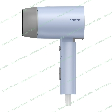 Фен Centek CT-2203 синий, 1600 Вт, компактный, ионизация