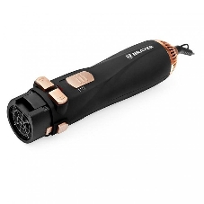 Фен-щётка BRAYER BR3132 черный/золотистый, 1200 Вт, 25/38 мм