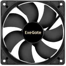 Вентилятор корпусной ExeGate EX12025H2P, 120 мм, 1500 об/мин, 25 дБ, 2-pin, без подсветки