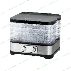 Сушилка для овощей и фруктов Galaxy Line GL 2639, черный с серебристым, с механическим управлением, 500 вт