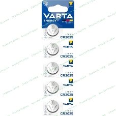 Батарея Varta Energy CR2025 BL5 Lithium 3V CR2025 (5шт) блистер
