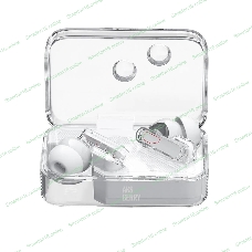 Наушники TWS Aksberry B21 Crystal белый, внутриканальные, Bluetooth, до 4 ч