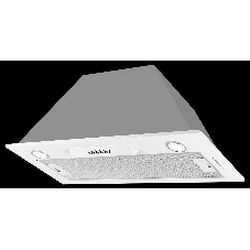 Вытяжка встраиваемая Kuppersberg Inlinea 70 WX белый/нержавеющая сталь, 70 см, 1300 куб. м/ч, 41 дБ