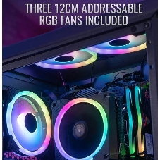 Компьютерный корпус Aerocool/Formula Gladiator Duo-G-BK-v1 черный без БП ATX 3x120мм 2xUSB3.0 audio bott PSU