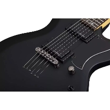 Электрогитара SCHECTER DEMON S-II ABSN - электрогитара 6-струнная, 24 лада, корпус: липа, гриф клен, накладка венге, на болтах, звукосниматели: HH, Schecter Diamond Active HB-105S, регулировки громкость, тон, 3х позиционный переключатель, Цвет: Aged Bla