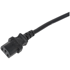 Кабель питания TERACOM для PDU IEC 60320 C13 - IEC 60320 C14 сечение 3x1.5мм2 250В 10A длина 2.0 метра