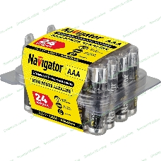 Элемент питания алкалиновый Navigator AAA/LR03 NBT-NE-LR03-BOX24 (уп.24шт)
