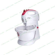 Миксер Delta LUX DL-5071C белый/розовым