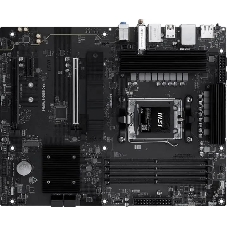 Материнская плата MSI PRO B850-S WIFI6E, AM5, AMD B850, 4xDDR5, 4xSATA, 2xM.2, 1xPCIe 4.0 x16, 1xPCIe 4.0 x4, 1xPCIe 3.0 x1, 1xDP, 1xHDMI, 1x2.5Gb LAN, Wi-Fi 6E, Bluetooth 5.3, 1xUSB-C 10Gbps, 3xUSB-A 10Gbps, 4xUSB-A 5Gbps, 3x3.5 мм, 7.1, ATX