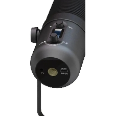 Микрофон проводной Оклик SM-400G 2м черный