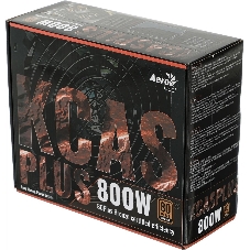 Блок питания Aerocool/Formula KCAS-800W, 800Вт, PLUS 80 PLUS Bronze, 120мм, черный