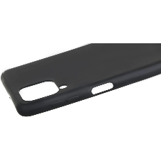 Чехол (клип-кейс) BORASCO Silicone Case, для Samsung Galaxy A22/M22, черный