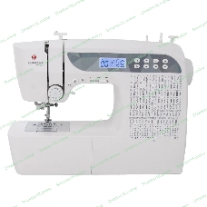 Швейная машина Comfort 1001 200 операций, 9 видов петель, жк дисплей, нитевдеватель, горизонтальный челнок, русск./англ. алфавит, плавная регулировка скорости на корпусе, регулятор давления лапки, нитевдеватель, возможность шитья двойной иглой, возможность шитья без педали.