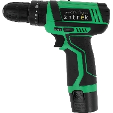 Дрель-шуруповерт Zitrek Crusher 063-4054, 12 В, 1,4 Ач, 30 Нм, щеточный, ударный