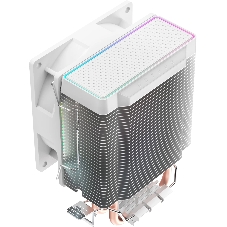 Кулер для процессора Ocypus Gamma A20 WH ARGB, 92mm FARGB FAN, Top FARGB Panel, 2 HEAT PIPES, 3-PIN, 1900 RPM, 21DBA, HYDRO BEARING, LGA115X/1200/1700/18XX, AM4/AM5