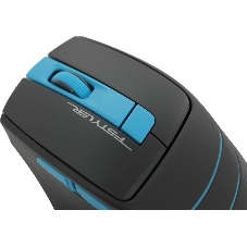 Мышь беспроводная A4Tech Fstyler FG30S серый/синий, 2000 dpi, радиоканал, USB, кнопки - 5