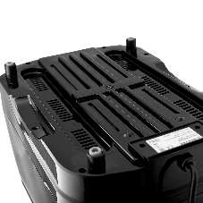 Фритюрница BRAYER 2830BR-BK чёрный, 1800 Вт, 3 л, 0.6 кг, съёмная чаша, таймер