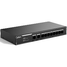 Коммутатор Dahua DH-SG1010LP, 10×1 Гбит/с, неуправляемый