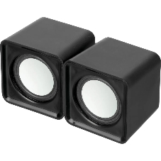 Акустическая система 2.0 Defender #1 SPK 22 черный, 5 Вт, питание от USB