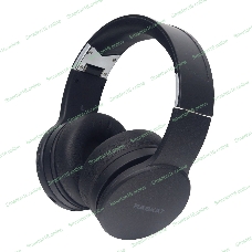 Беспроводные наушники Raskat ANC 1B черный, полноразмерные, Bluetooth + проводной, активное шумоподавление, складная конструкция, до 50 ч