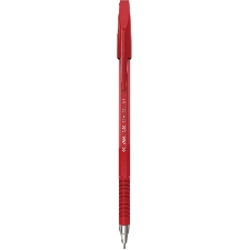 Набор ручек шариковых Deli Think EQ8-RD, красные чернила (12шт), линия 0.5мм