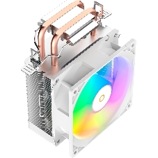 Кулер для процессора Ocypus Gamma A20 WH ARGB, 92mm FARGB FAN, Top FARGB Panel, 2 HEAT PIPES, 3-PIN, 1900 RPM, 21DBA, HYDRO BEARING, LGA115X/1200/1700/18XX, AM4/AM5